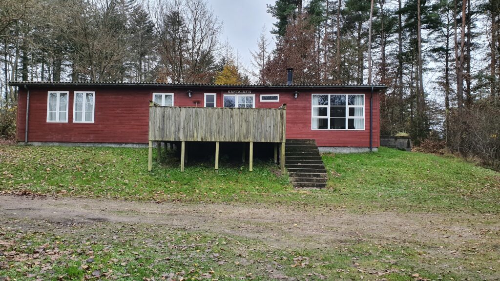 Her bor vi på 6 dages ture